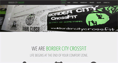 Desktop Screenshot of bordercitycrossfit.com